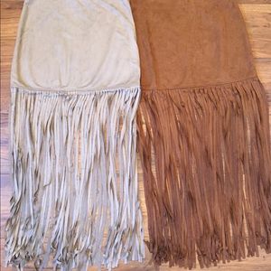 Fringe skirt!